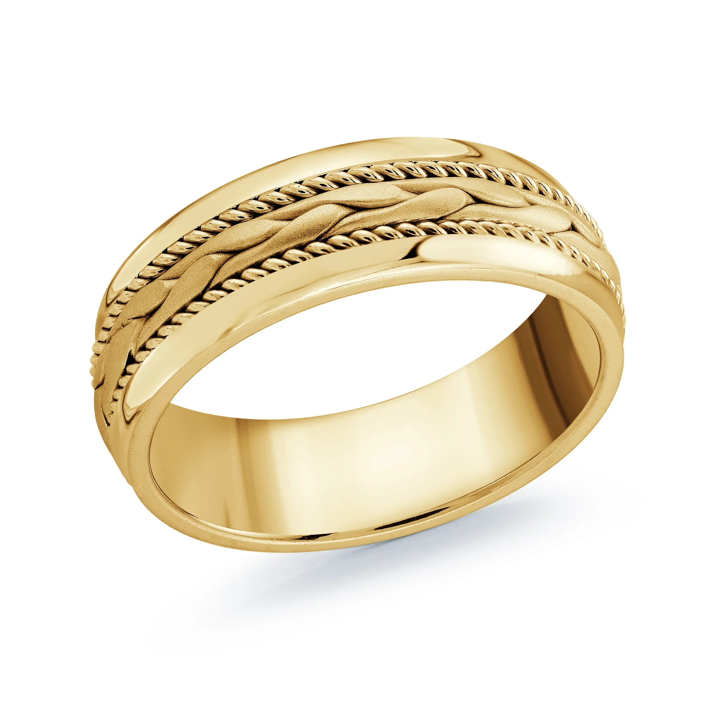 14K Yellow Gold Ring from the Prestige Collection by Malo - MRD-061-7Y