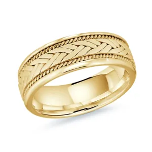 14K Yellow Gold Ring from the Prestige Collection by Malo - MRD-064-8Y