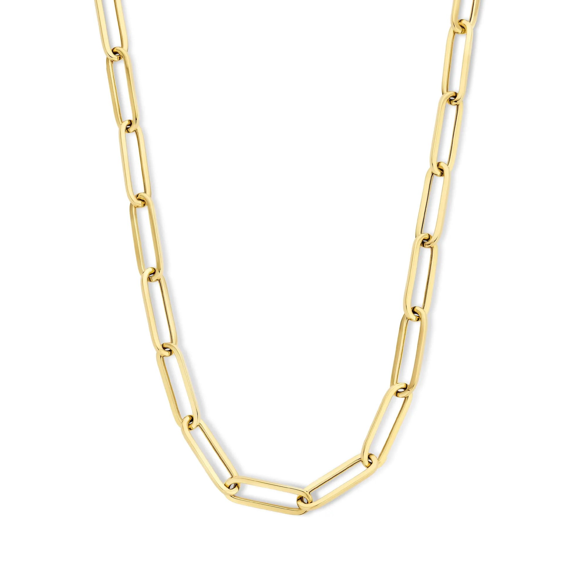 Aidee Odile 14 karat gold link necklace