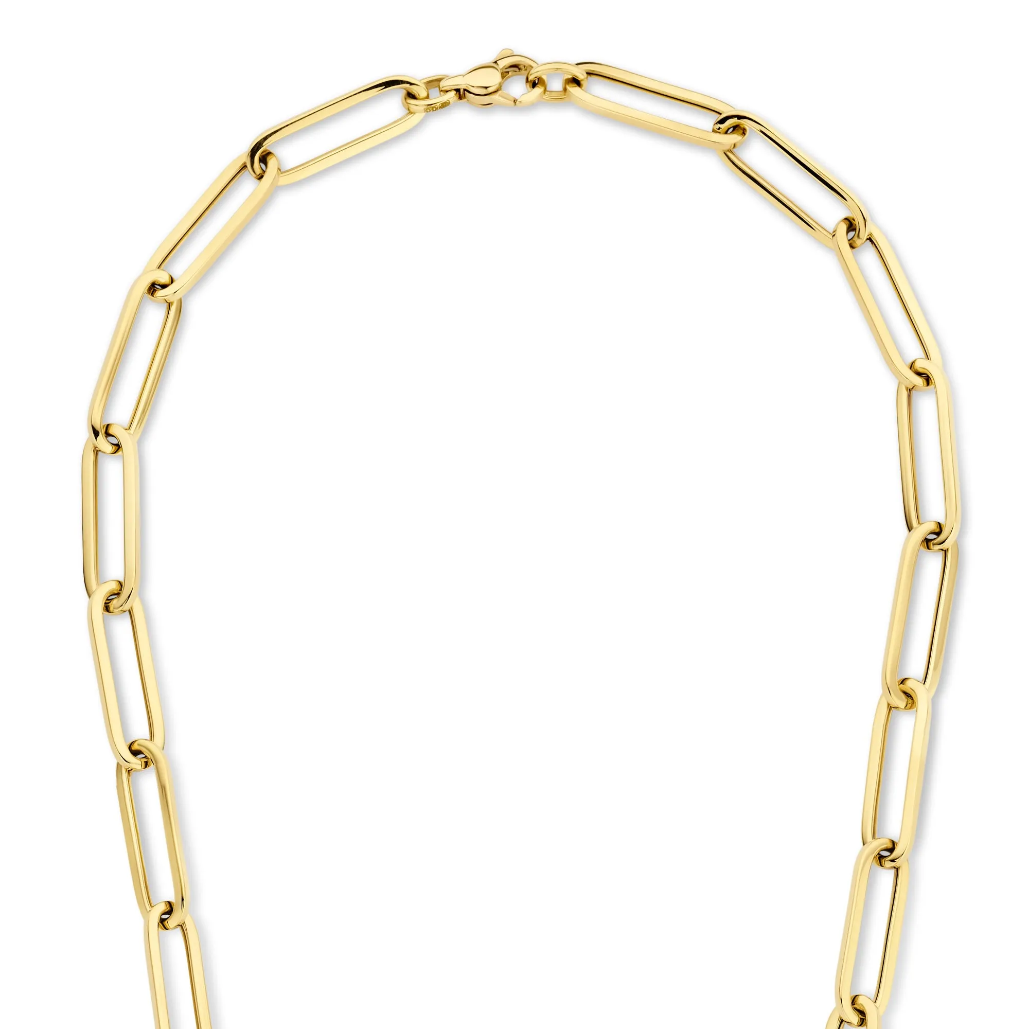 Aidee Odile 14 karat gold link necklace