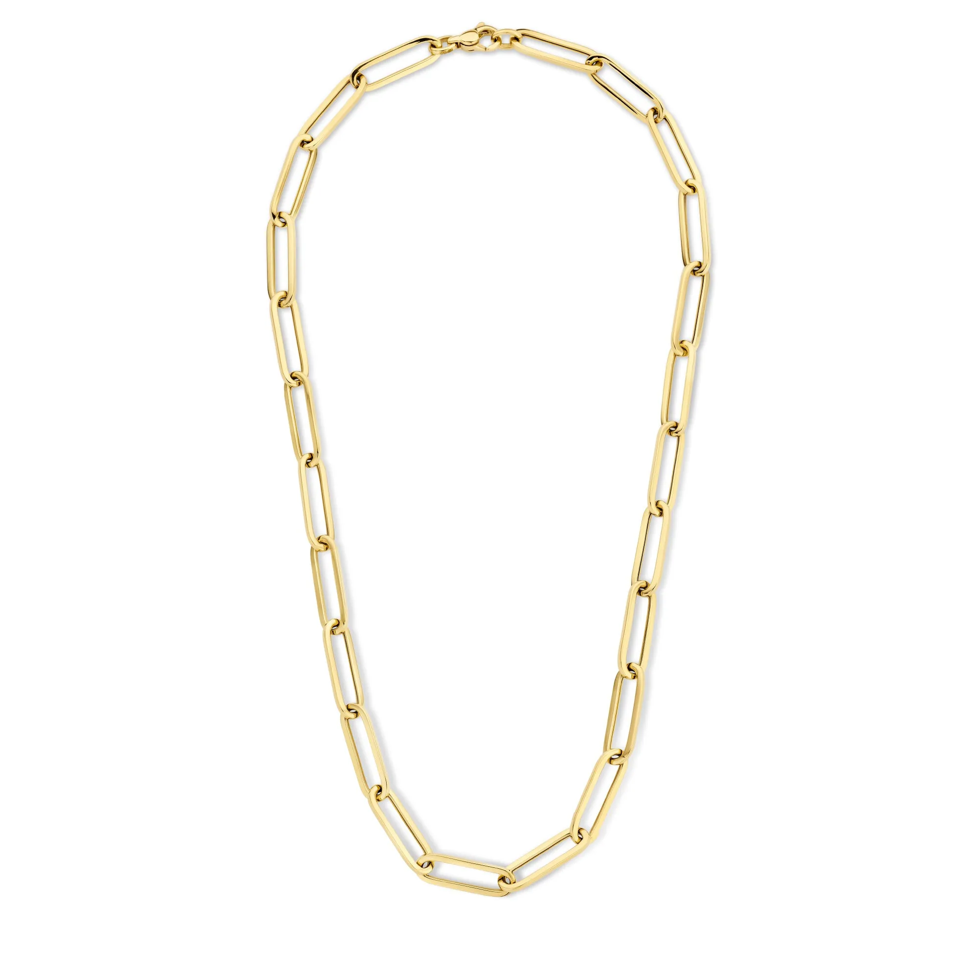 Aidee Odile 14 karat gold link necklace