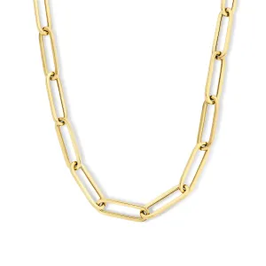 Aidee Odile 14 karat gold link necklace