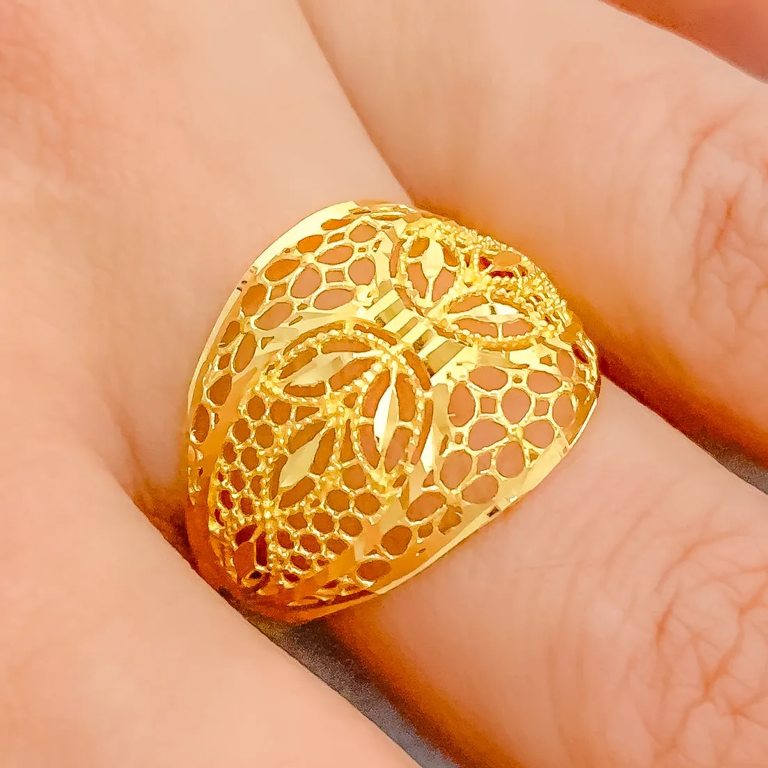 Beautiful Butterfly Accented Ring