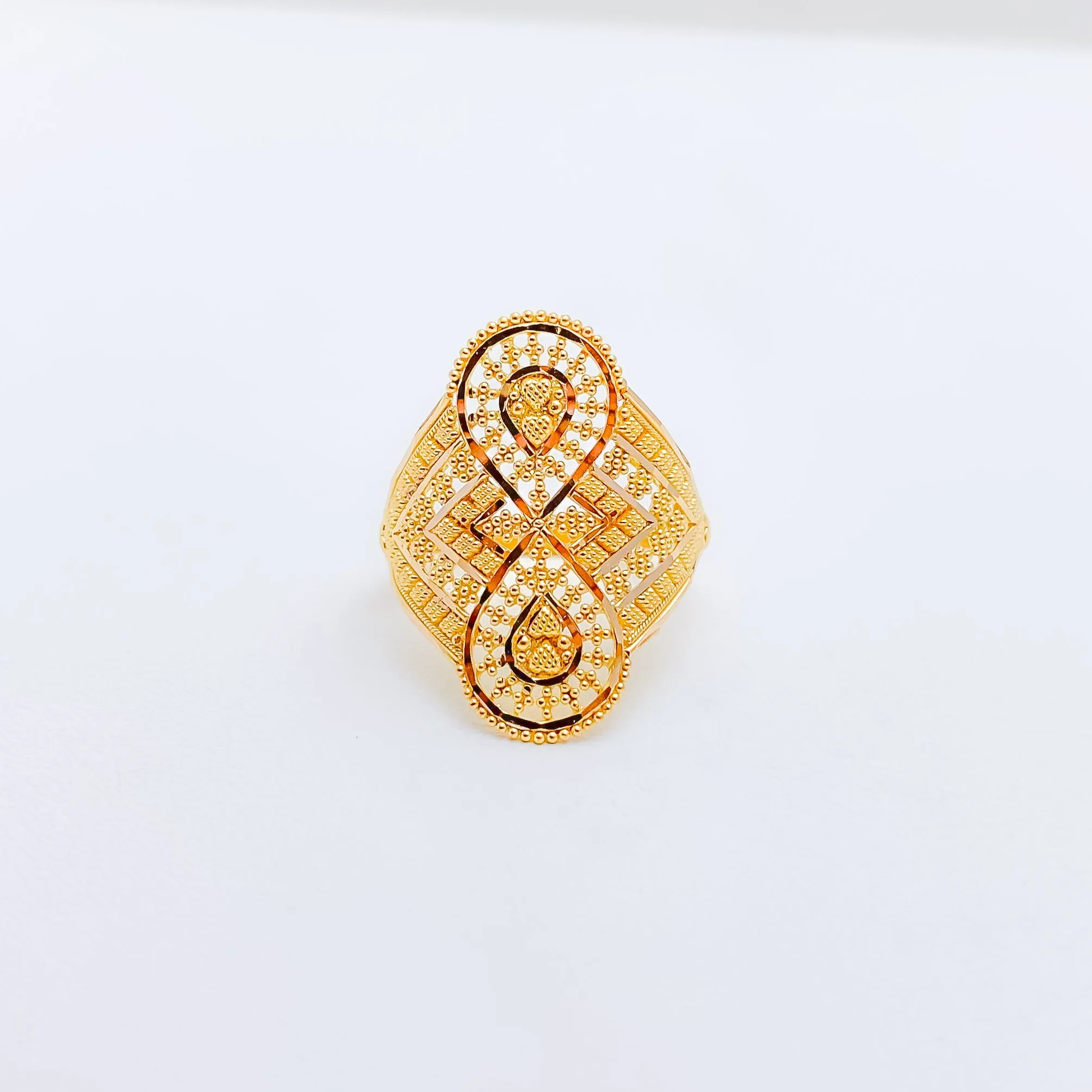 Beautiful Ethnic Gold Ring