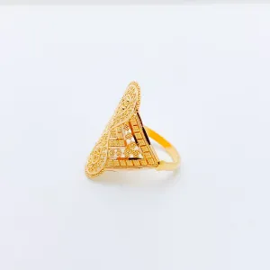 Beautiful Ethnic Gold Ring