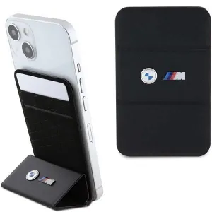 BMW M Series Magnetic Card Holder MagSafe with Stand Black - BMWCSMMPGK