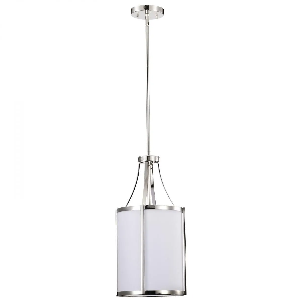 Easton 10 in. Pendant Light Polished Nickel Finish