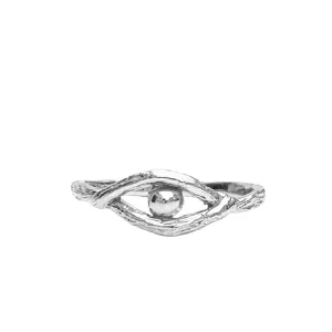 Eye of Protection Ring | Sterling