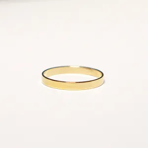 Flat Medium Band Ring