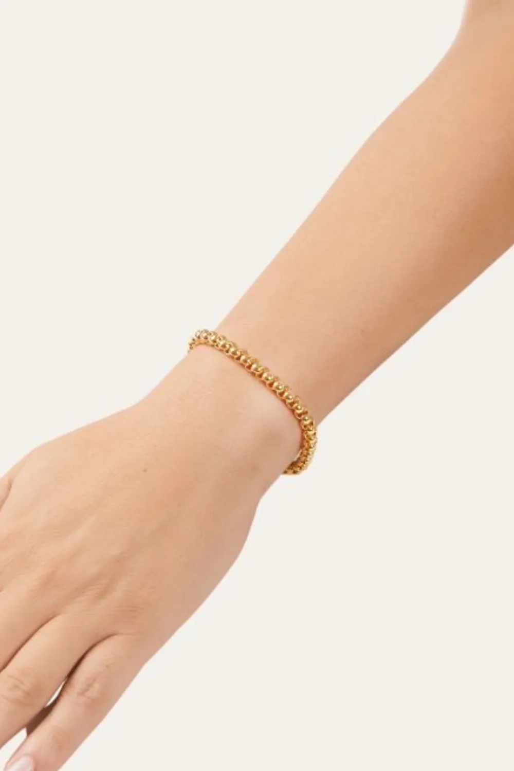 Gilda gold plated chain bracelet