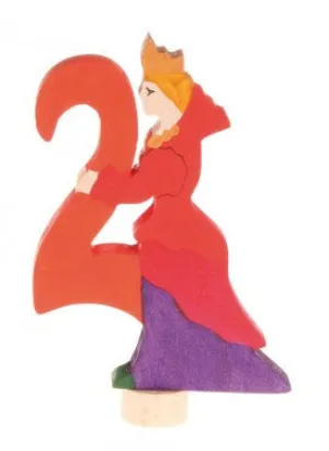 Grimms Birthday and Advent Ring Decoration - Handpainted Decorative Figure Number 2