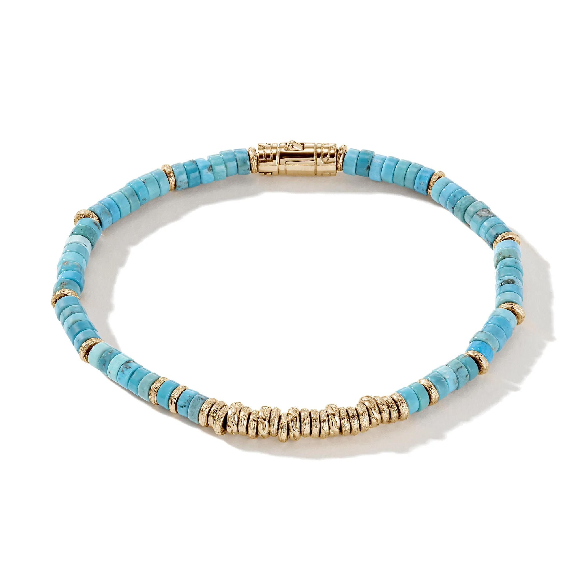 Heishi Beaded Bracelet - Turquoise