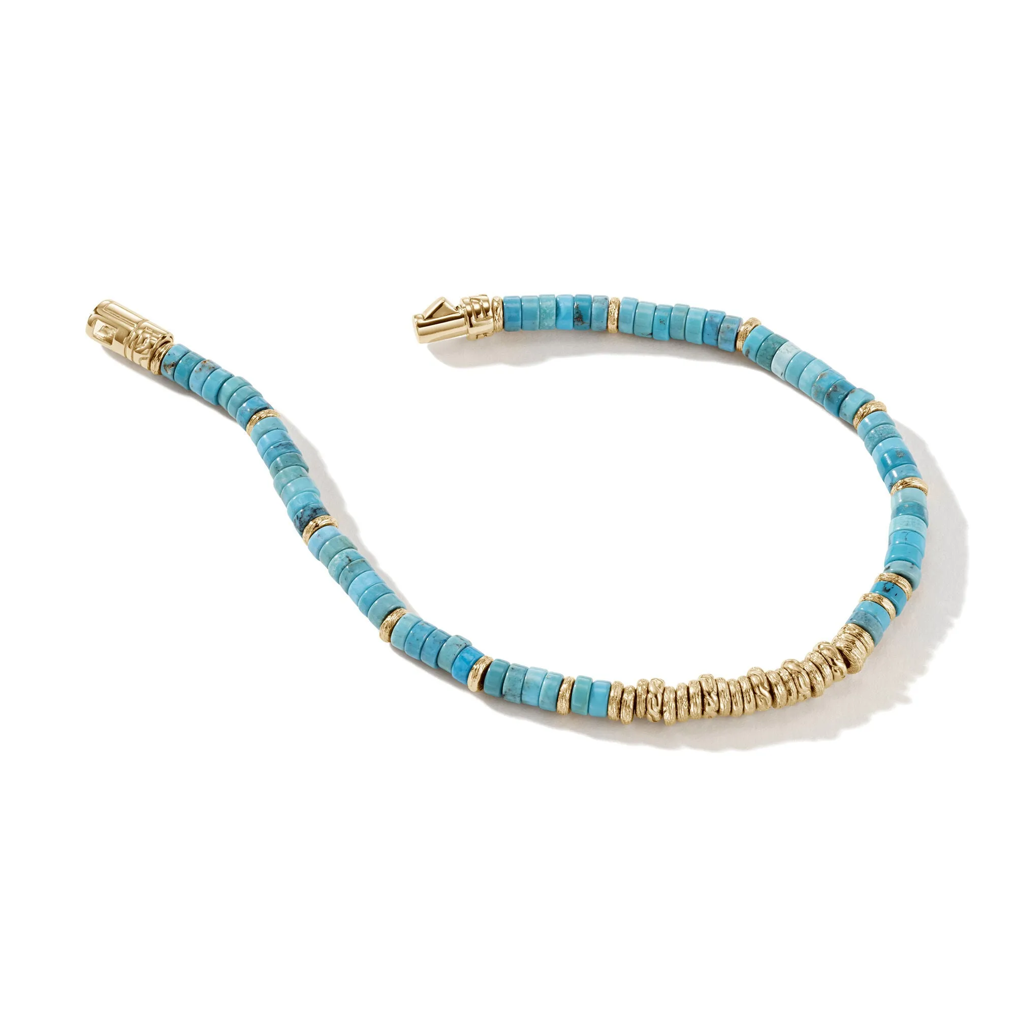 Heishi Beaded Bracelet - Turquoise