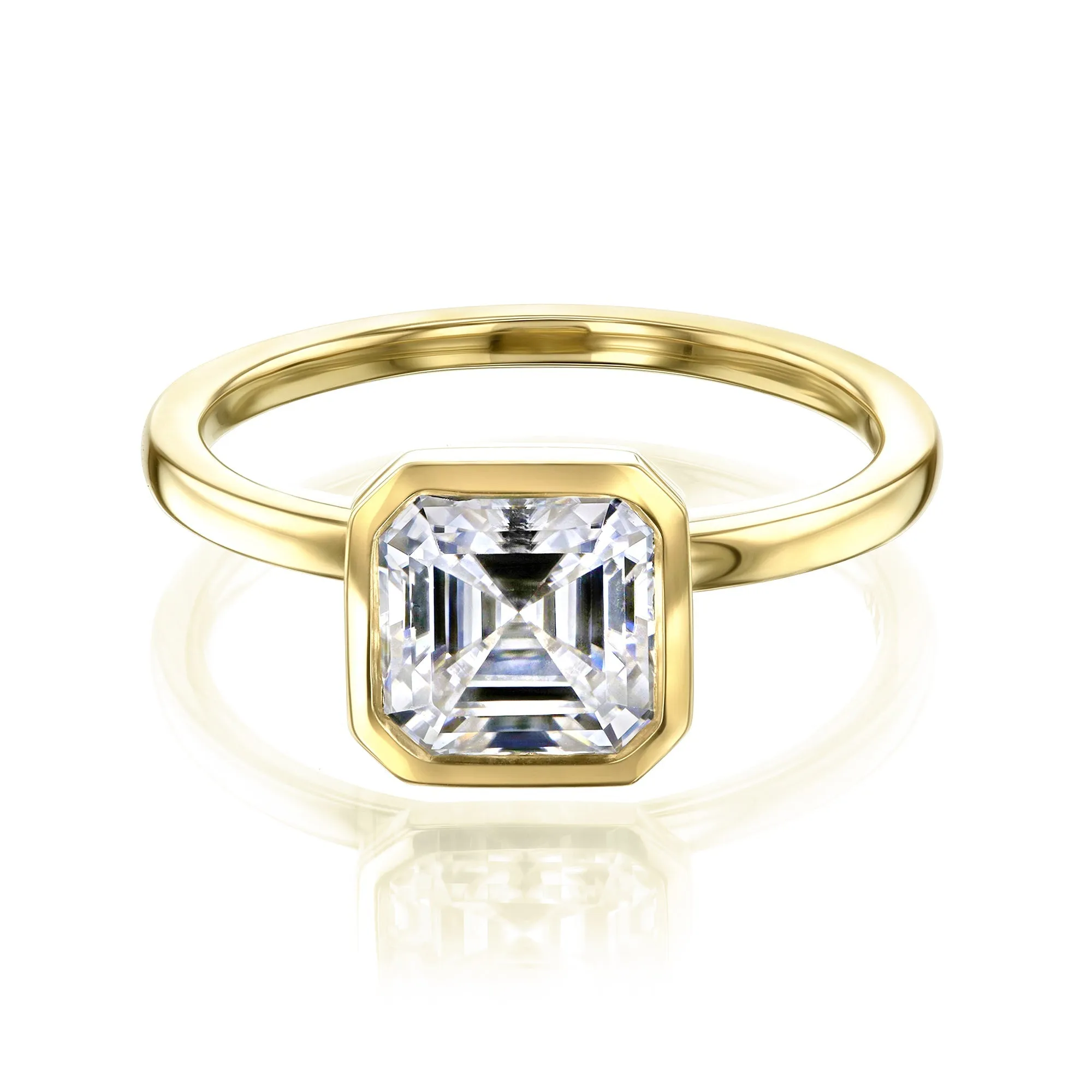 Kobelli Grown - A.M.O.R.E. 2X Posh 2.00ct Asscher Ring