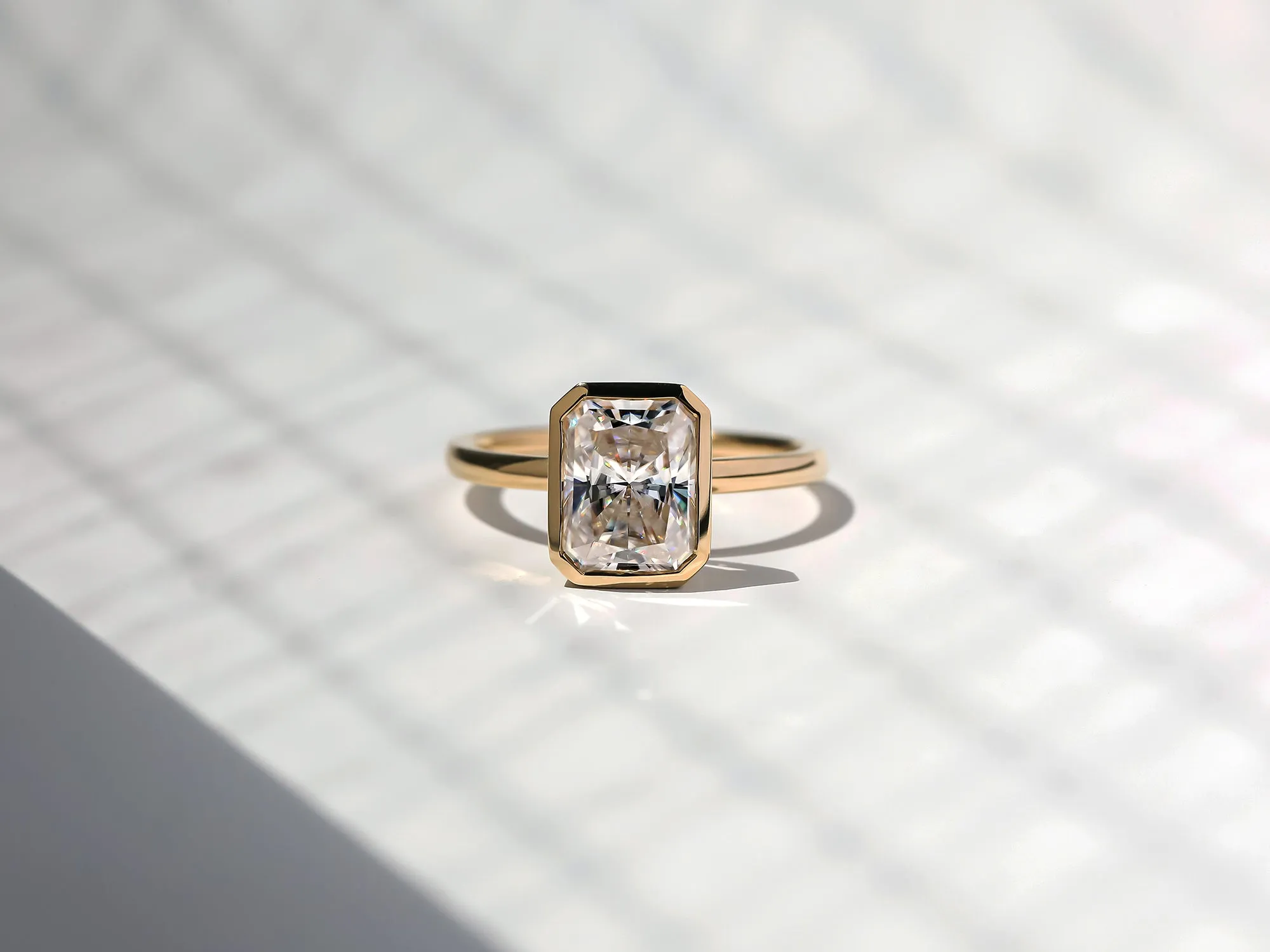 Kobelli Grown - A.M.O.R.E. 2X Posh 2.50ct Radiant Ring