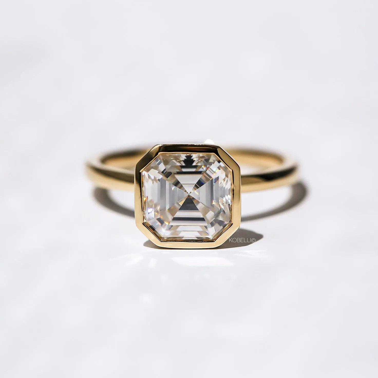 Kobelli Grown - A.M.O.R.E. 3X Pret 2.75ct Asscher Ring