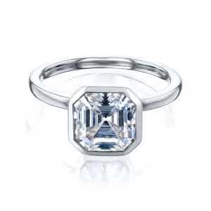 Kobelli Grown - A.M.O.R.E. 3X Pret 2.75ct Asscher Ring