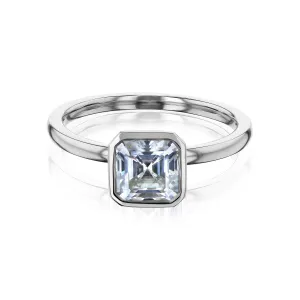 Kobelli Grown - A.M.O.R.E. Pop 1.25ct Asscher Ring