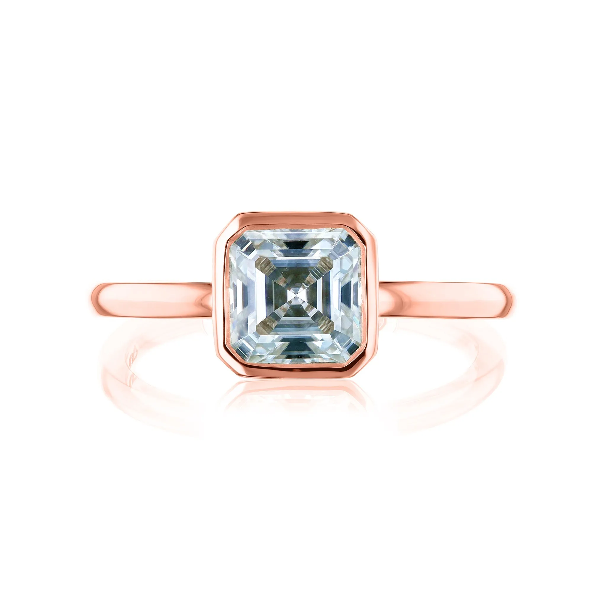Kobelli Grown - A.M.O.R.E. Pop 1.25ct Asscher Ring