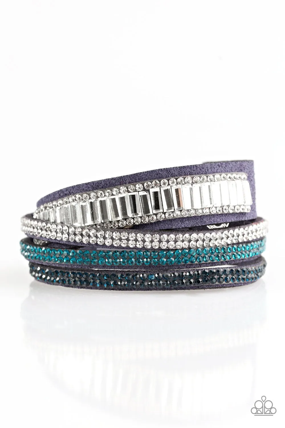 Paparazzi Bracelet ~ Just In SHOWTIME - Blue