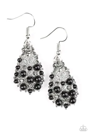 Paparazzi Earring ~ Coastal Cache - Black