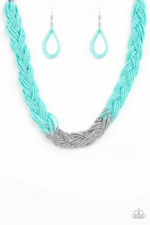 Paparazzi Necklace ~ Brazilian Brilliance - Blue