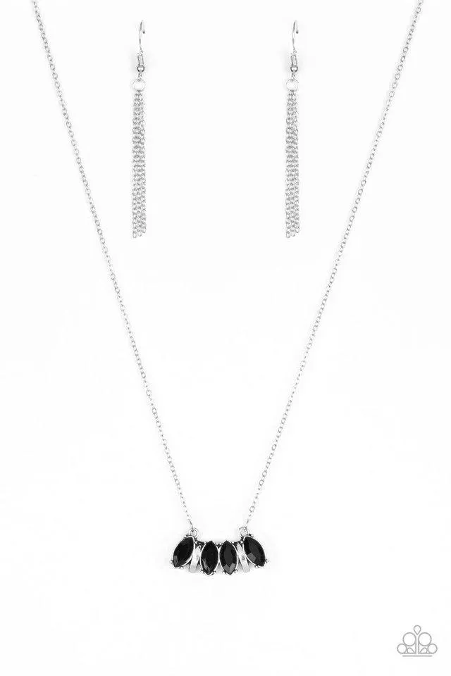 Paparazzi Necklace ~ Deco Decadence - Black