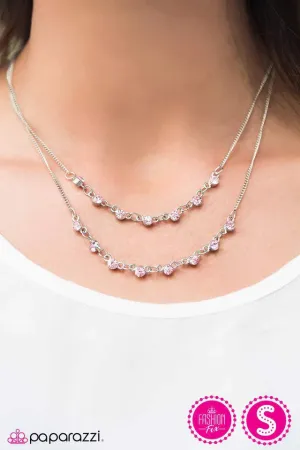 Paparazzi Necklace ~ FIERCEST Of Them All - Pink