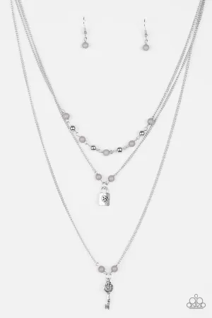 Paparazzi Necklace ~ Major Key - Silver