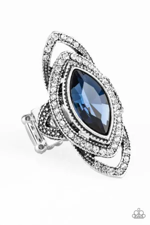 Paparazzi Ring ~ Hot Off The EMPRESS - Blue