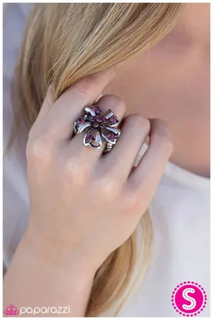 Paparazzi Ring ~ Pinwheel Galaxy - Purple