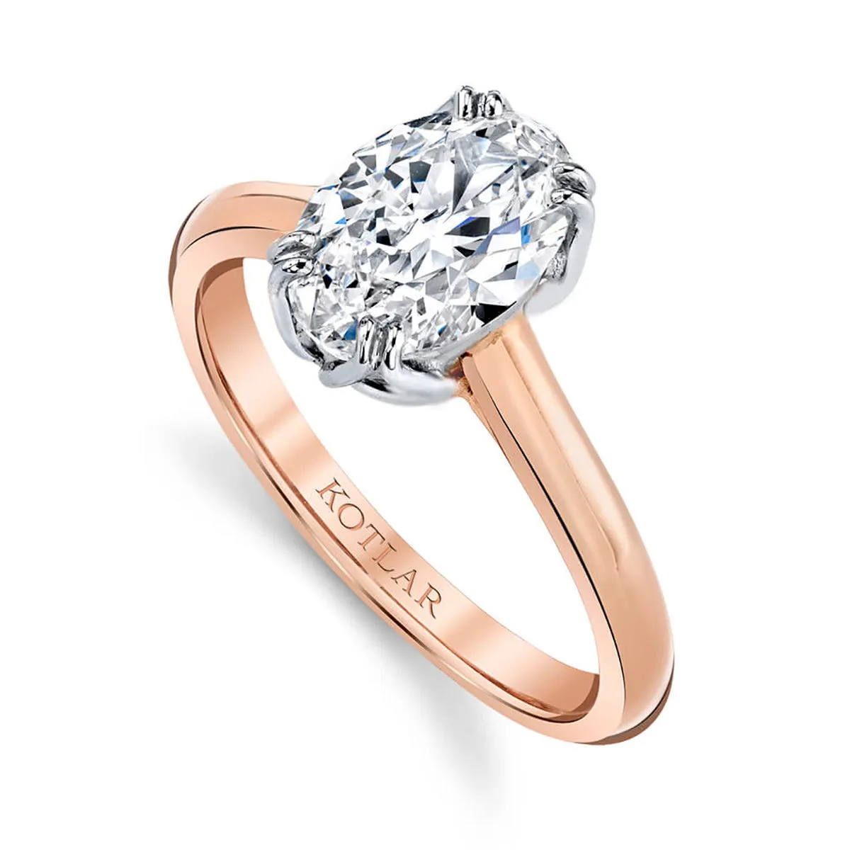 Plasmare Solitaire Diamond Ring