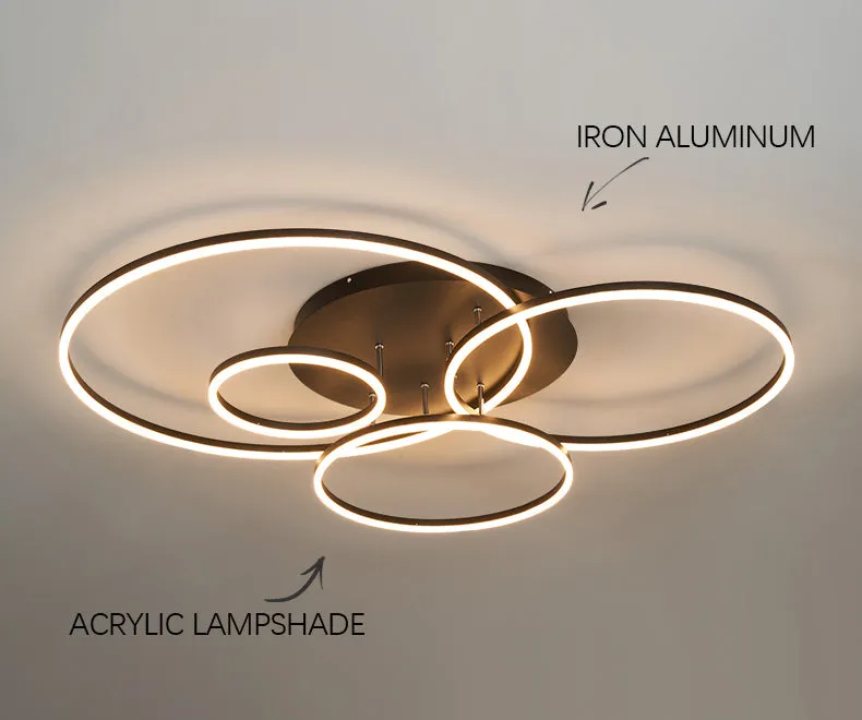 Rings Ceiling Light