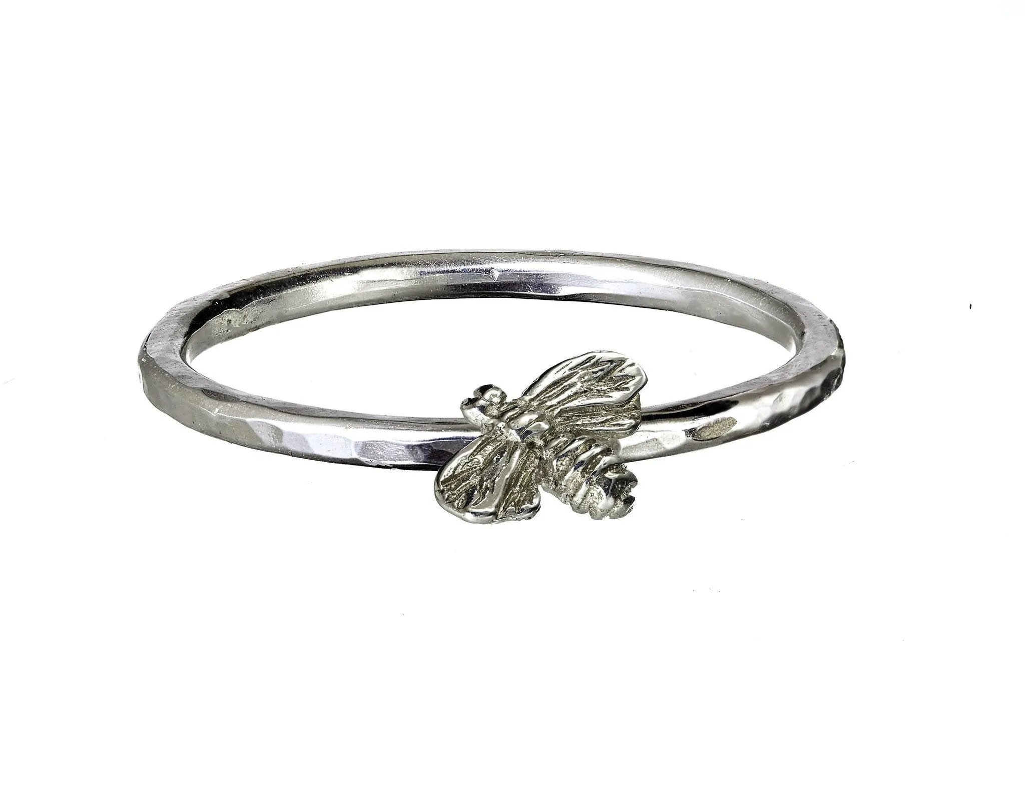 Stacking Rings with Silver Celtic Symbols