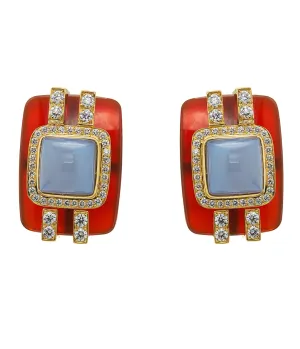 Streamline Rectangular Earrings