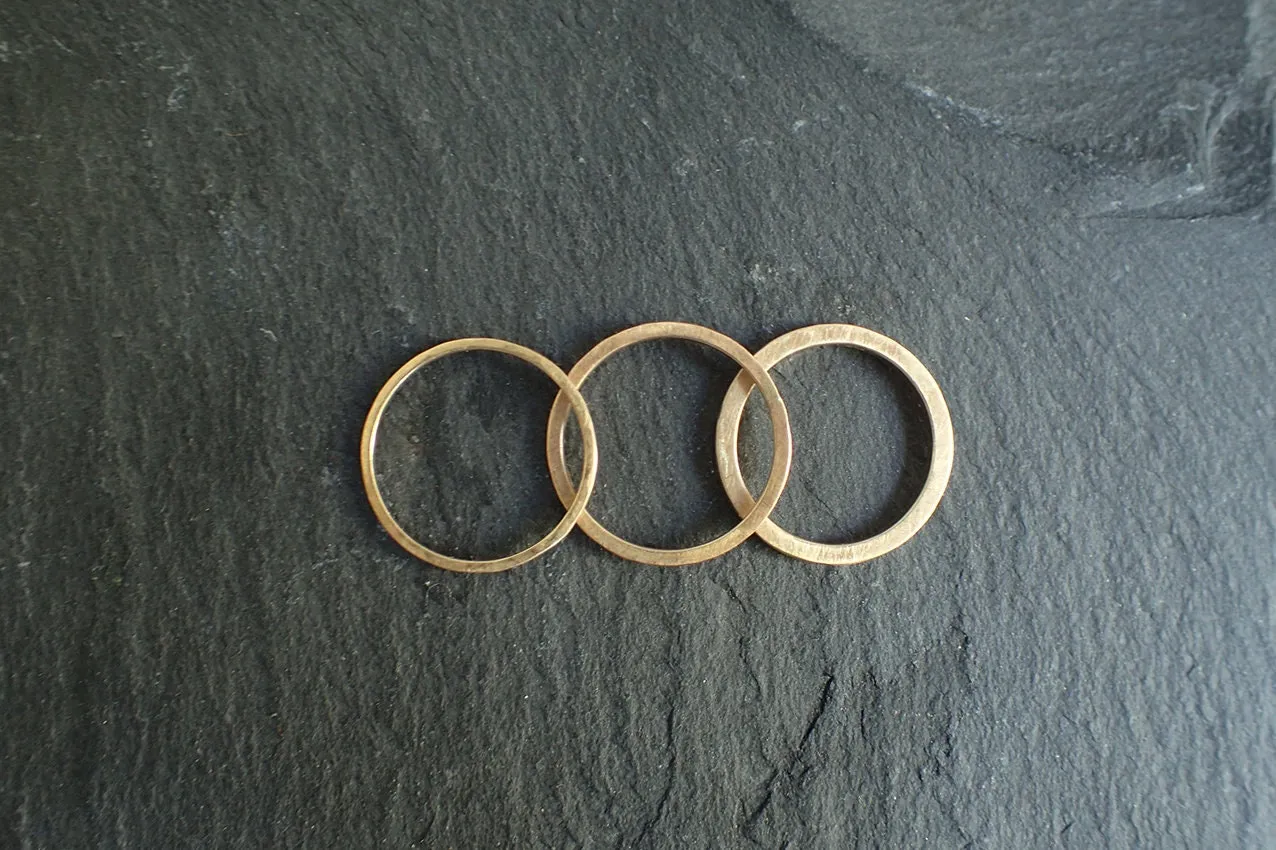 Textured Gold Ring