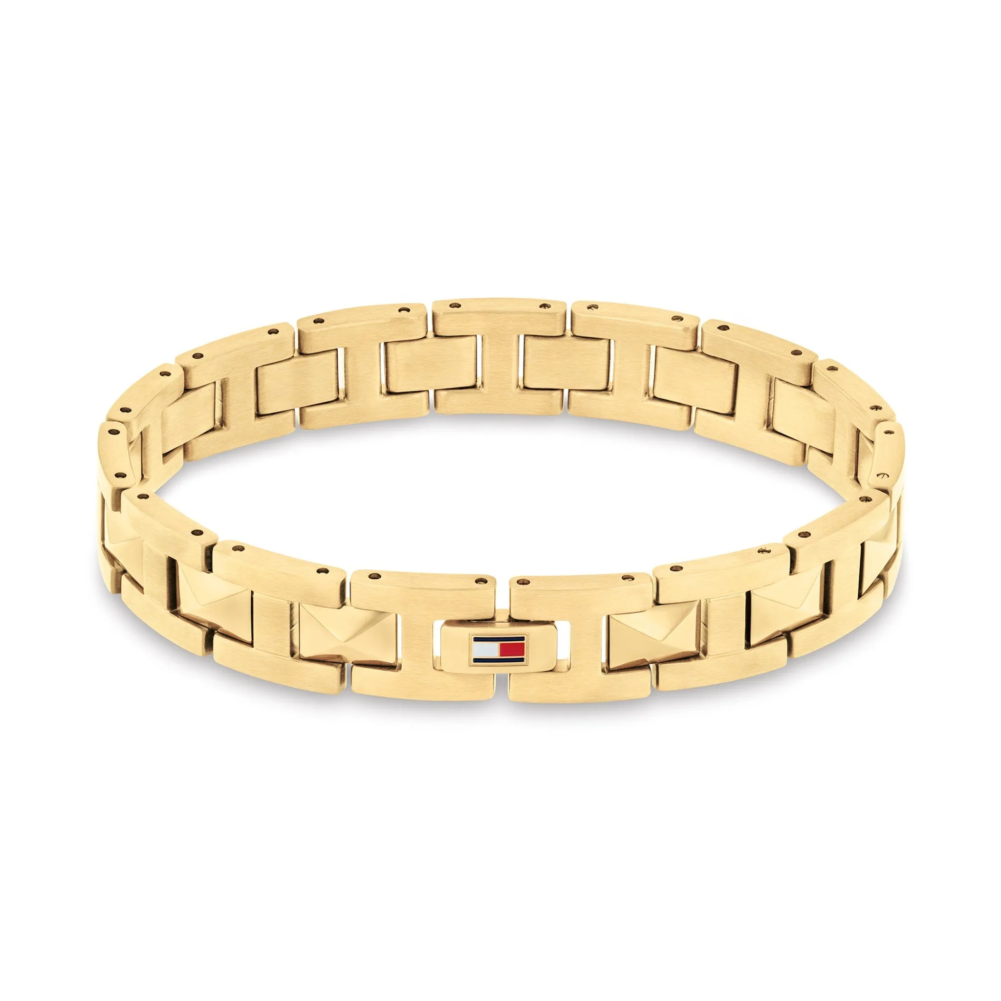 Tommy Hilfiger Jewellery Gold Steel Men's Link Bracelet - 2790567